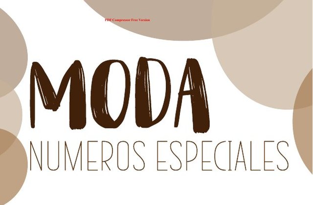Catálogo MODA NUMEROS ESPECIALES